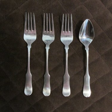OXFORD HALL STAINLESS JAPAN FLATWARE OXH 59 SET of 5 SILVERWARE REPLACEMENT or CHOICE