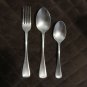 HAMPTON SILVERSMITHS STAINLESS CHINA FLATWARE LAUSANNE SATIN SET of 7 SILVERWARE REPLACEMENT or CHOI