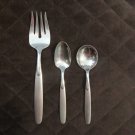 ONEIDA STAINLESS USA FLATWARE PARADOX FROST SET of 3 SILVERWARE REPLACEMENT or CHOICE