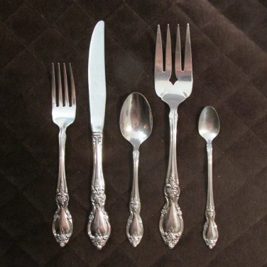 ONEIDA COMMUNITY STAINLESS FLATWARE LOUISIANA SET of 11 SILVERWARE REPLACEMENT or CHOICE