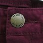 DEMIN CO.  WOMEN'S SIZE 6 JEANS CRANBERRY BURGUNDY STRETCH DENIM SKINNY LEG JEGGINGS