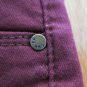 DEMIN CO.  WOMEN'S SIZE 6 JEANS CRANBERRY BURGUNDY STRETCH DENIM SKINNY LEG JEGGINGS