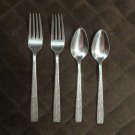 IS INTERNATIONAL ROGERS CUSTOM STAINLESS FLATWARE CALYPSO SET of 4 SILVERWARE or CHOICE