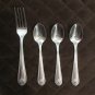 ONEIDA STAINLESS FLATWARE ROYAL SHELL SET of 4 SILVERWARE REPLACEMENT RARE or CHOICE