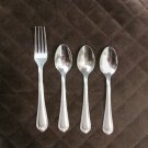 CAMBRIDGE STAINLESS CHINA FLATWARE VERONA SAND SET of 4 SILVERWARE REPLACEMENT or CHOICE