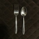ONEIDA STAINLESS CHINA FLATWARE MOONCREST SET of 2 SILVERWARE REPLACEMENT or CHOICE