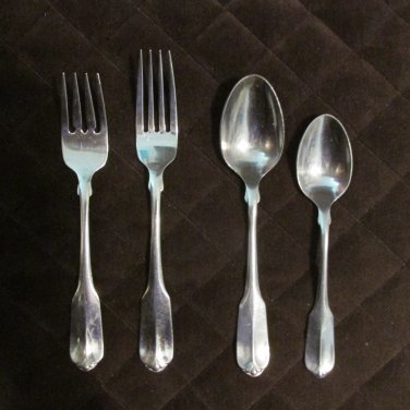 ONEIDA WM ROGERS DELUXE STAINLESS FLATWARE GLORIA (MONTCLAIR) SET of 10 SILVERWARE or CHOICE