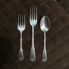 ONEIDA WM ROGERS DELUXE STAINLESS FLATWARE COLONIAL MOOD SET of 3 SILVERWARE REPLACEMENT or CHOICE