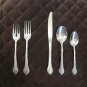 ONEIDA ROGERS 1881 STAINLESS FLATWARE BITTERSWEET REPOSE SET of 5 SILVERWARE 1 PLACE SETTING