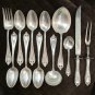 IS 1847 ROGERS BROS. SILVER PLATE FLATWARE OLD COLONY SET of 58 SILVERWARE REPLACEMENT or CHOICE