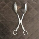 RAIMOND SILVER PLATE TONGS SALAD ICE CUBE SERVER FLATWARE VINTAGE SILVERWARE RAIMOND SILVER PLATE TONGS SALAD ICE CUBE SERVER FLATWARE VINTAGE SILVERWARE