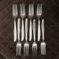 MW CO MONTGOMERY WARD STAINLESS JAPAN FLATWARE GRAPE SET of 39 SILVERWARE REPLACEMENT
