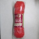 FLEISHER'S WOOL YARN WORSTED RED 4 PLY 4 OZ. VIRGIN KNIT FELT CROCHET SET of 2 NEW USA MADE