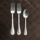 HAMPTON STAINLESS CHINA FLATWARE PROVENCE SET of 3 SILVERWARE REPLACEMENT or CHOICE