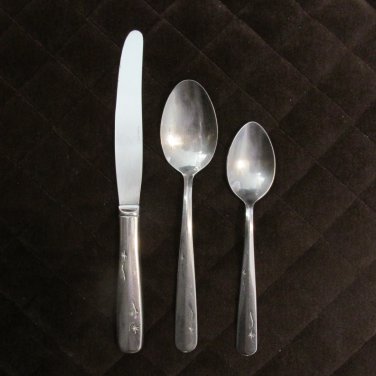 IMPERIAL STAINLESS USA FLATWARE STAR TIME SET of 11 SILVERWARE REPLACEMENT or CHOICE