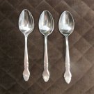 IMPERIAL STAINLESS JAPAN FLATWARE NEWFIELD SET of 3 PLACE SPOONS SILVERWARE REPLACEMENT or CHOICE