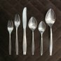 ONEIDA ONEIDACRAFT DELUXE STAINLESS FLATWARE TEMPO SET of 21 SILVERWARE REPLACEMENT or CHOICE