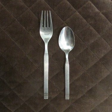 IMPERIAL STAINLESS FLATWARE ONDINE SET of 2 SILVERWARE REPLACEMENT