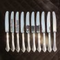 ONEIDA COMMUNITY SILVER PLATE FLATWARE BELCOURT SET of 60 SILVERWARE or CHOICE