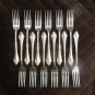 ONEIDA COMMUNITY SILVER PLATE FLATWARE BELCOURT SET of 60 SILVERWARE or CHOICE