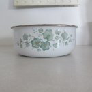 CORELLE COORDINATES CALLAWAY IVY METAL ENAMEL MIXING BOWL CORELLE COORDINATES CALLAWAY IVY METAL ENAMEL MIXING BOWL
