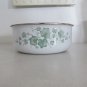 CORELLE COORDINATES CALLAWAY IVY METAL ENAMEL MIXING BOWL