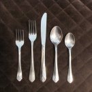 CAMBRIDGE STAINLESS CHINA FLATWARE KRYSTEN SET of 44 SILVERWARE REPLACEMENT or CHOICE