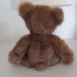 FIRST & MAIN MINKY TEDDY BEAR TOYS PLUSH ANIMAL BROWN FAUX FUR CORDUROY FEET STUFFED TOY