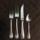 WALLACE STAINLESS 18 / 10 CHINA FLATWARE CONTINENTAL BEAD SET of 5 SILVERWARE REPLACEMENT or CHOICE