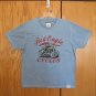 AUTHENTIC RUGGED CO. MEN'S SIZE XL BLUE T-SHIRT RED EAGLE MOTORCYCLE GRAPHIC NWT
