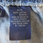 BASIC EDITIONS BOYS SIZE 4 / 5 SHORTS BLUE DENIM STONE WASHED ELASTIC WAIST DRAWSTRING GIRL'S