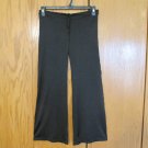 TUXEDO GIRL'S SIZE L PANTS BLACK WIDE LEG JERSEY KNIT DANCE COSTUME ADJUSTABLE DRAWSTRING WAIST