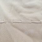 STUDIO Y WOMEN'S SIZE  SWEATER TAN RIBBED EMPIRE WAIST 3/4 SLEEVES KNIT VINTAGE