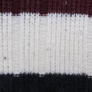 EXPRESSIONS BOY'S SIZE 8 - 10 SWEATER BURGUNDY IVORY, NAVY MARLED STRIPE CREW NECK LS USA MADE