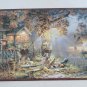 FARM SCENE WALLPAPER BORDER CATS DOGS TRACTOR BARN PICK UP TRUCK CRAFT NEW