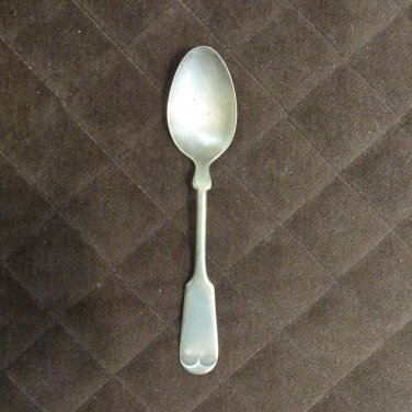 SILVER PLATE 6 oz. FLATWARE FIDDLE TEASPOON SILVERWARE REPLACEMENT or CHOICE