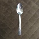 INTERNATIONAL STAINLESS CHINA FLATWARE LORING SPOON GLOSSY HAMMERED SILVERWARE REPLACEMENT