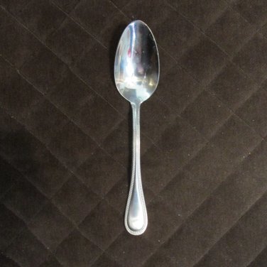 GODINGER STAINLESS FLATWARE CONTINENTAL BEAD PLACE / OVAL SOUP SPOON SILVERWARE REPLACEMENT