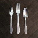 GEORG JENSEN STAINLESS DENMARK FLATWARE MITRA SATIN SET of 6 SILVERWARE REPLACEMENT or CHOICE GEORG JENSEN STAINLESS DENMARK FLATWARE MITRA SATIN SET of 6 SILVERWARE REPLACEMENT or CHOICE