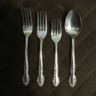 UTICA STAINLESS CHIINA FLATWARE SARANAC SET OF 6 SILVERWARE REPLACEMENT