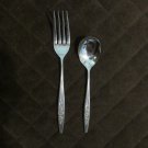 STAINLESS JAPAN FLATWARE SATIN ROSE SET of 2 SILVERWARE REPLACEMENT or CHOICE RARE