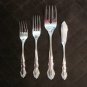 REED & BARTON REBACRAFT STAINLESS FLATWARE FLAMBEAU SET of 4 SILVERWARE REPLACEMENT or CHOICE