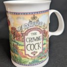 DUNOON BONE CHINA THE CROWING COCK COFFEE CUP / MUG ENGLAND TAVERN PUB