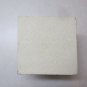 IVORY METAL CONTAINER HEART EMBOSSED SQUARE BOX SHABBY CHIC FRENCH COUNTRY