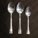 FARBERWARE STAINLESS FLATWARE CRISS CROSS SET of 3 SILVERWARE REPLACEMENT or CHOICE