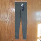 MILEY CYRUS / MAX AZRIA WOMEN'S JUNIOR'S SIZE XS LEGGINGS HEATHER GRAY SWEATER STUDS PUNK NWT
