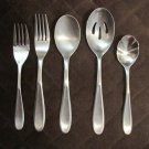 HAMPTON STAINLES CHINA FLATWARE MESSINA SET of 7 SILVERWARE REPLACEMENT or CHOICE