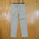 CHAPS BOY'S SIZE 16 HUSKY PANTS KHAKI TAN ADJUSTABLE WAIST APPROVED SCHOOLWEAR TROUSERS NWT