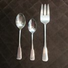 ONEIDA PROFILE STAINLESS FLATWARE PLYMOUTH ROCK SET of 3 SILVERWARE REPLACEMENT or CHOICE