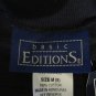 BASIC EDITIONS BOY'S SIZE M 8 TANK TOP NAVY BLUE MUSCLE SHIRT NWT NEW with tag